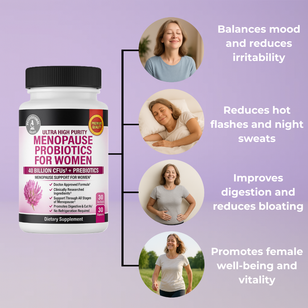 No Menopause – Encapsulated Probiotics