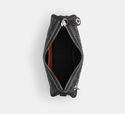 Swinger Bag 20 With Chain In Crystal Signature Jacquard