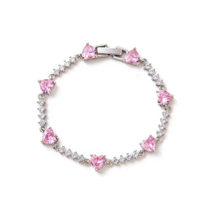 Celestine Heartline Bracelet